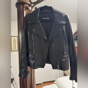 Tom Ford Black Leather Jacket (BNWT)
